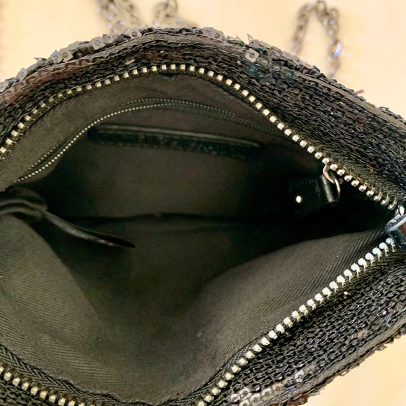 BCBG  Black sequined bag - Picture 5 of 5